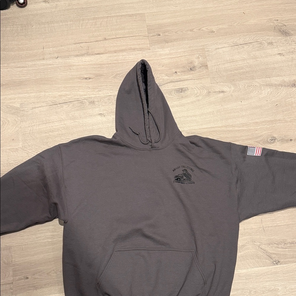 Men's 2XL Gray Hoodie